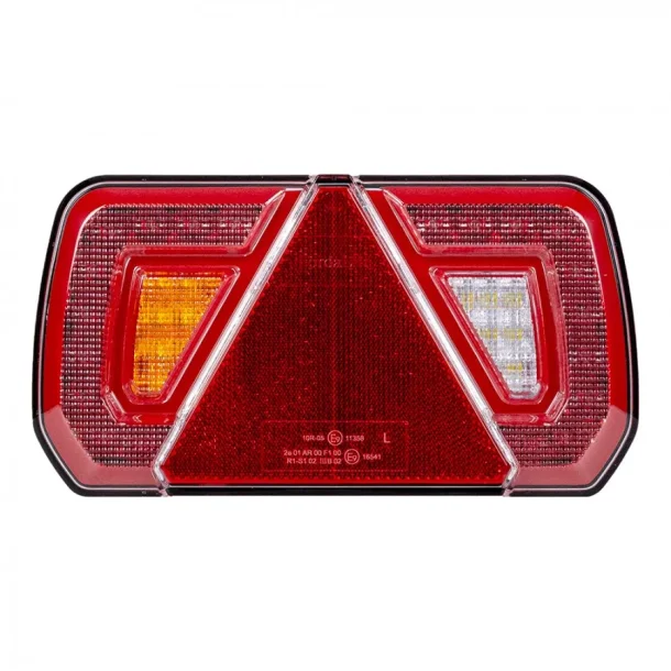 LED Trailer baglygte 250x132 mm 12/24 Hjre