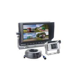 Kamera st med 7" split-skrm 12/24V