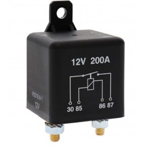 Diverse relæer 12/24V