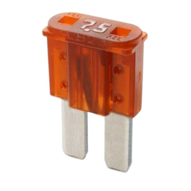 100 stk. Micro sikring 7,5A (brun)
