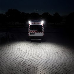 LED arbejdslampe, 35 gr, IP68, 1500 Lumen 12/24V (50001)