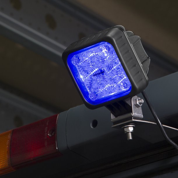 LED Arbejdslampe , Blue spot 10-60V