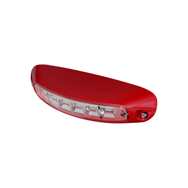 Scenelight LED, R�d ramme, 6 x LED, 12-24v, 14W, 1730 lm, IP67