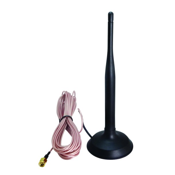 Antenne og 7 meter kabel