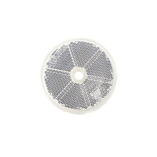 Refleks, rund 60 mm, m/ skruehul