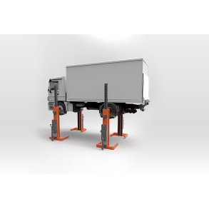 Mobile lftesjler, st med 4 sjler, 30 tons