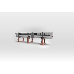 Batteridrevet mobile lftesjler, st med 6 sjler, 45 tons