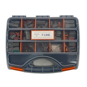 Sortiment med Deutsch stik han og hun