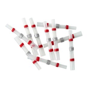 Loddesamler m/krymp, rd, 0.5-1.0 mm2. 100 stk