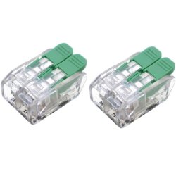 Quick Connecter, 2P, 450V, 32A, 0,2 - 4,0 mm2. 100 stk.