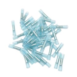 F-LINE SEAL Krympesamler, bl�, 1.5-2.5 mm2. 100 stk