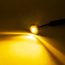 Gul markeringslygte med gult advarselsblink, R65/R148