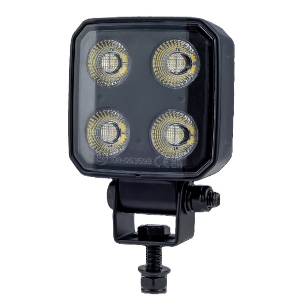 Arbejdslygte Flood 10-30V, 4650lm, med varme.