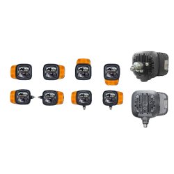 Sneplovslygte LED med varme 10-30V