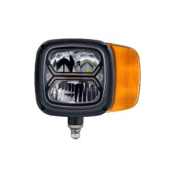 Sneplovslygte LED med varme 10-30V