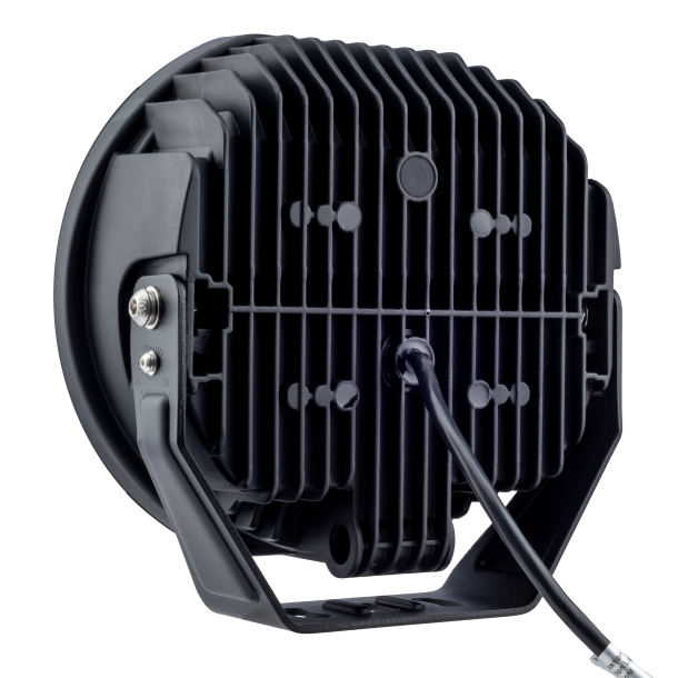 Fjernlygte LED 9" med Positionslys og Blitz