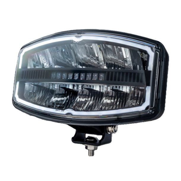 Fjernlygte LED med Positionslys og Blitz 10-30V