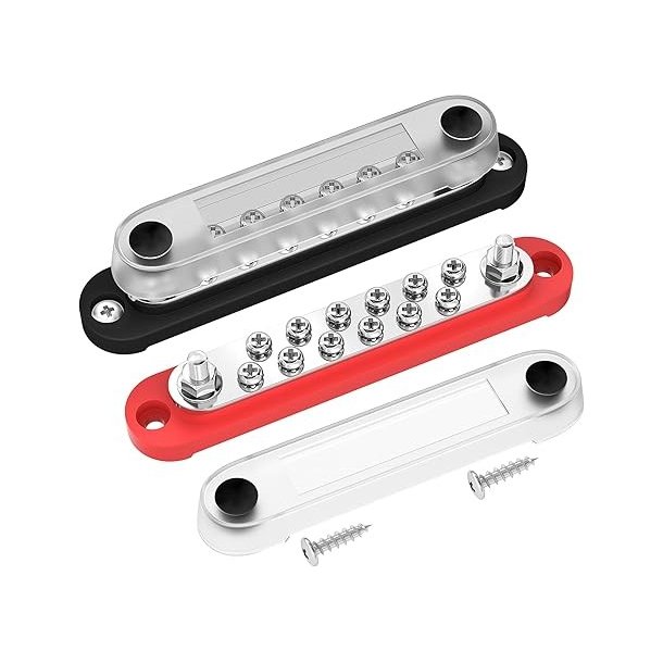 Klemmerkke 12 polet 2xM6 - st