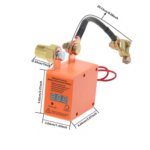 Hovedafbryder Digital 12V 275A