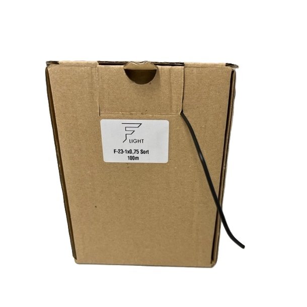 1X0,75 PVTAU Grn, Monteringsledning, 100 meter