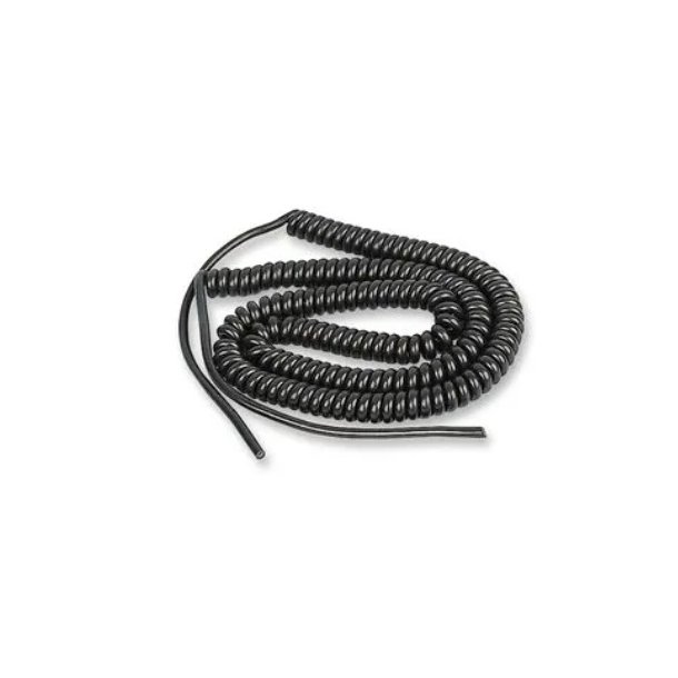 Spiralkabel 12x1,5+3x2,5 uden stik - 4 meter