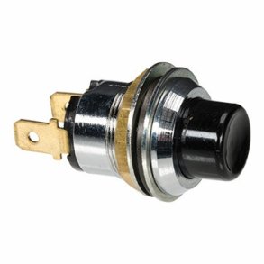 Trykknap on/off - fjerderbelastet