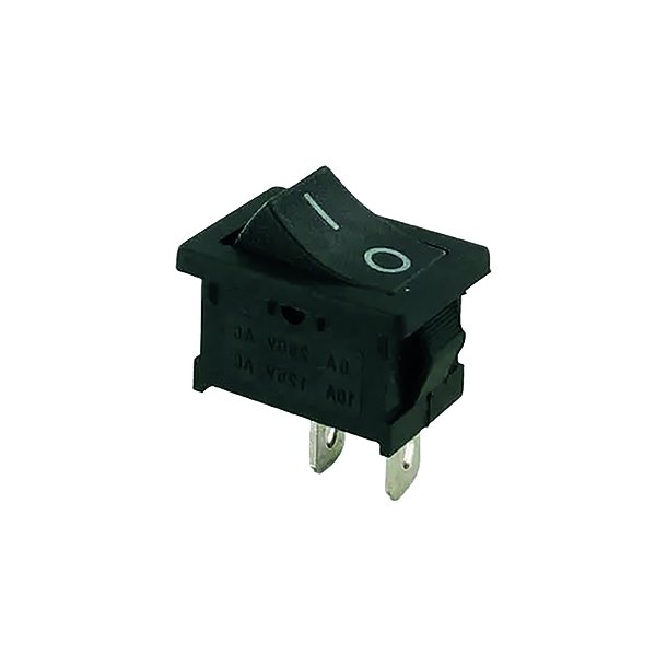 Vippekontakt On/Off 12V, 16A 21x15x20,5mm