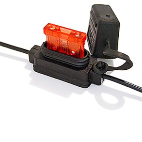 FK2 Sikringsholder med htte & 1,5mm kabel