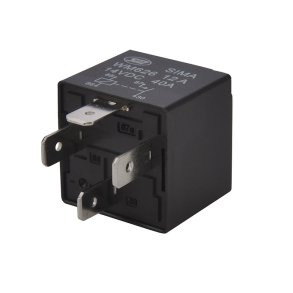 Mini arbejdsrel�  uden beslag 12V 4P 40A