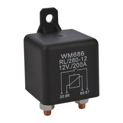 Hj effekt HD rel 12V 200A 87