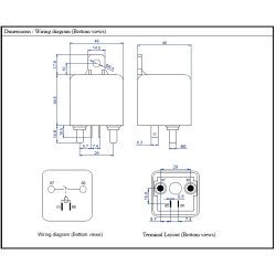 Hj effekt HD rel 12V 200A 87