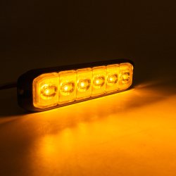FLOKI, Supplerende blink, 6 LED, Gul, fleksibel