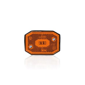 Markeringlygte LED, gul, 12-24v, skjult montering.