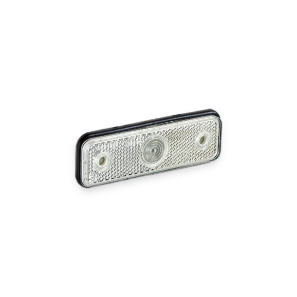 Hvid markeringslygte, LED/refleks