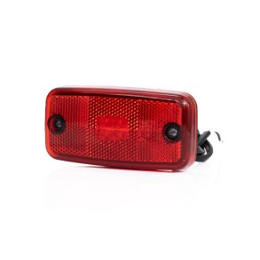 Rd markeringslygte, LED, refleks, 5 meter ADR kabel