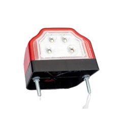 LED nummerpladelygte med pos. lys 12/24V