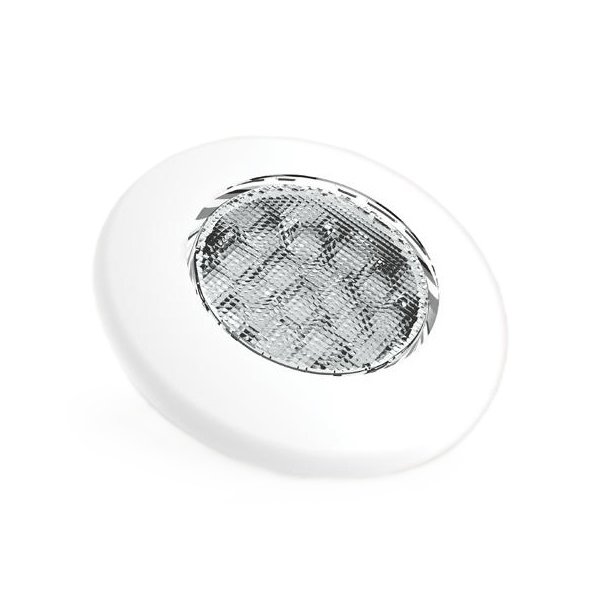 Interirlampe, 21-LED, Rund,  92 mm, 12-36V, Hvid