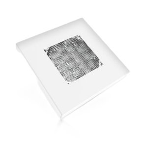 Interirlampe, 21-LED, Firkantet, 76 x 76 mm, 12-36V, Hvid