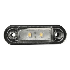 Lille rd markeringslygte, LED, 12/24v