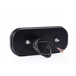 LED baglygte med dynamisk blinklys 12-36V