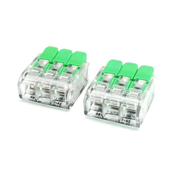 Quick Connecter, 3P, 450V, 32A, 0,2 - 4,0 mm2. 100 stk.