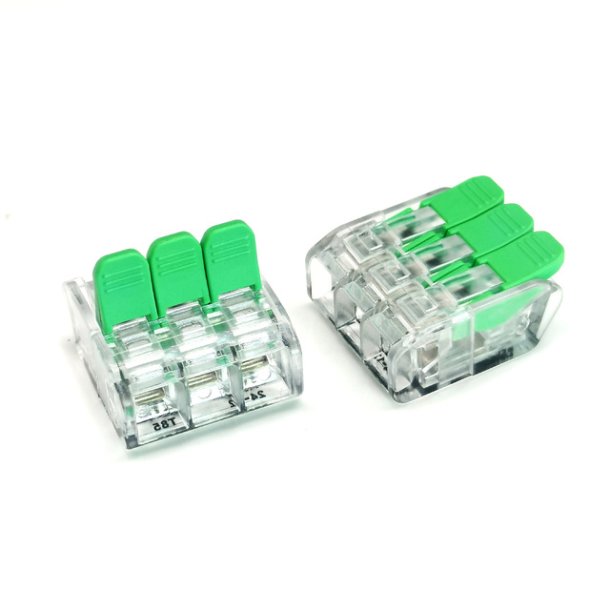 Quick Connecter, 3P, 450V, 32A, 0,2 - 4,0 mm2. 100 stk.