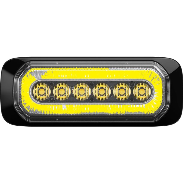 HB6 LED markeringslygte med gult advarselsblink. R65/R91, M069-203CC-00R - - B2B Shop FDParts A/S