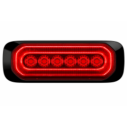 HB6 R�d LED positionslygte med r�d advarselsblink. R10/R7