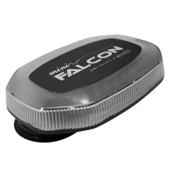 Mini-Falcon, gul/klar, 12/24v, R65, magnetmontering