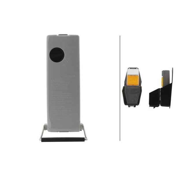 ADR Advarselslygte 2897 - gul - venstre/h�jre ADR/GGVS-godkendt