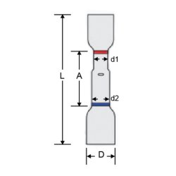 Krympesamler 6,0>10,0kv gul til rd