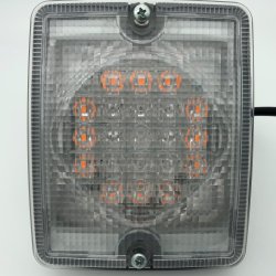 LED  ""NORGE LYGTE"" Position, stop og blinklygte, 24V, 21 stk. LED. 2,5m ADR kabel.130x110x45mm
