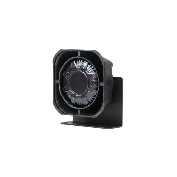 Sirenehjttaler, 100 W, 11 Ohm, 120 dB, incl. L-beslag