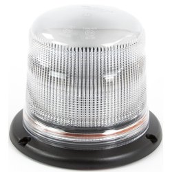 LED-Blink gult lys m. klart glas, fastmontering, 12-24V, R65, SAE